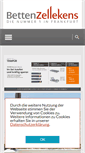 Mobile Screenshot of betten-zellekens.de